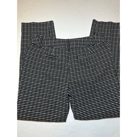 Zac & Rachel Black & White Plaid Dress Pants Career Womens Size 8 - Picture 7 of 7